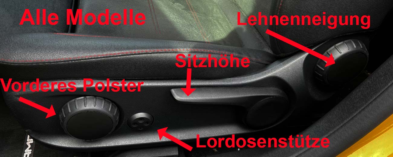 Sitzverstellung